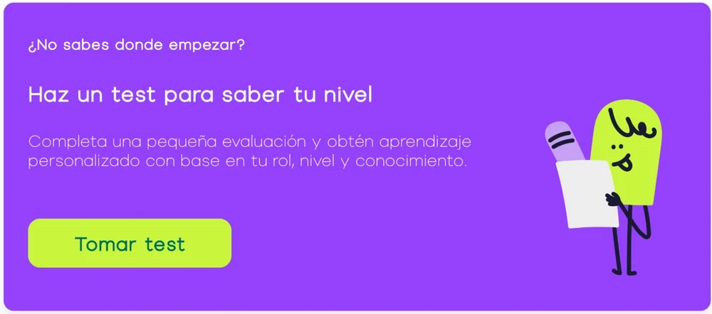 Level test card